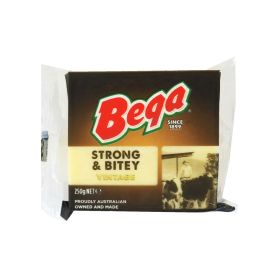 Bega Strong and Bitey Cheddar Cheese Block