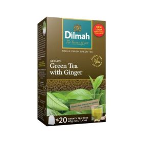 Dilmah Ceylon Green Tea With Ginger
