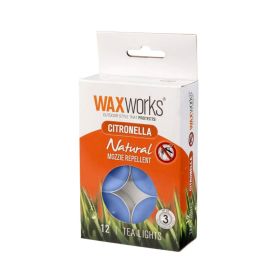 Wax Works Citronella Tea Lights Assorted