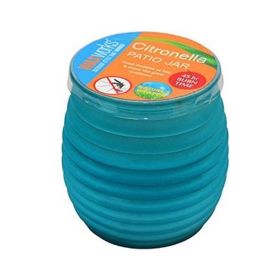 Wax Works Citronella Patio Glass Jar