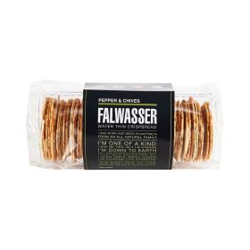Falwasser Pepper & Chives Wafer Thin Crispbread