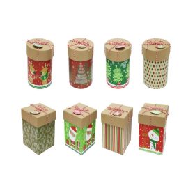 Chamdol Kraft Gift Box With String Assorted