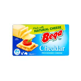 Bega Processed Cheddar Cheese Block