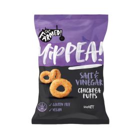 Get Farmed Yippea Salt & Vinegar Chickpea Puffs
