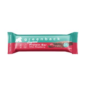 Greenback Chocolate Raspberry Plant Protein Bar