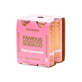 Famous Soda Pink Lemonade 250ml
