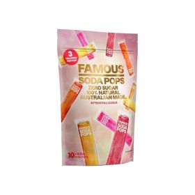 Famous Soda Pops Sticks