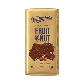 Whittaker's Fruit & Nut Chocolate Bar