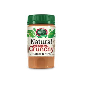 Mother Earth Peanut Butter Crunchy Natural - No Salt