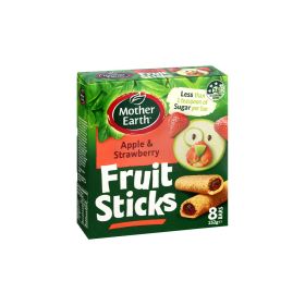 Mother Earth Fruit Sticks Strawberry Flavoured