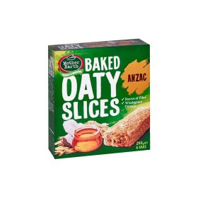 Mother Earth Baked Oaty Slices Anzac