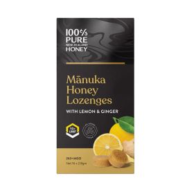Manuka Honey Lozenges With Lemon And Ginger