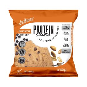 Justine's Protein Peanut Butter & Chocolate Chip Cookies