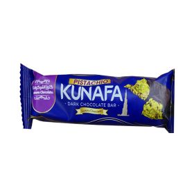 Treasures Pistachio Kunafa Dark Chocolate Bar