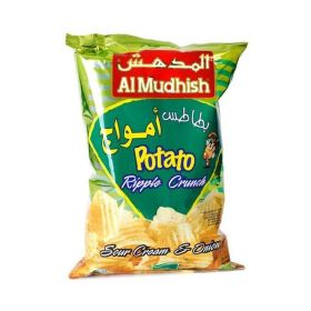 Al Mudhish Potato Chips Sour Cream Onion 