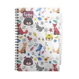 Funbo Furry Tales Design 150 Sheets A4 Notebook