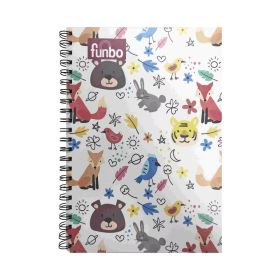 Funbo Furry Tales Design 80 Sheets A4 Notebook