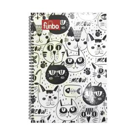 Funbo Meow 80 Sheets A4 Notebook
