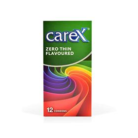 Carex Condoms Zero Thin Flavoured 