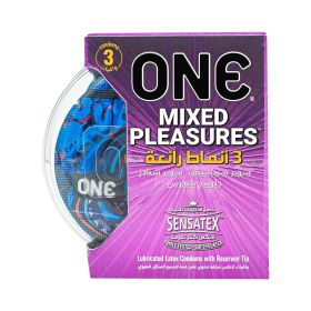 ONE Condoms Mixed Pleasures 3'S