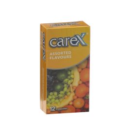 Carex Condoms Assorted Flavour 