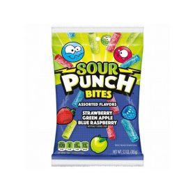 Sour Punch Bites Assorted Flavours Candy