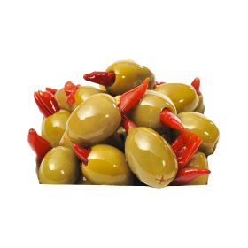 Cheese & Chilly Stuffed Olives