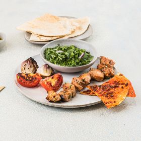 Chicken Shish Tawook Platter