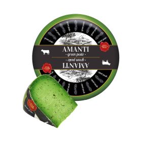Amanti Green Pesto Cheese 50% Fat
