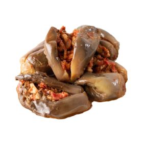 Makdous Stuffed With Small Walnuts