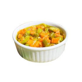 Green Olives Salad With Carrot