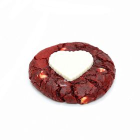 Red Velvet Heart Cookie