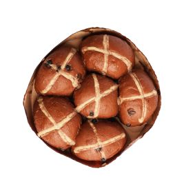 Hot Cross Chocolate Bun