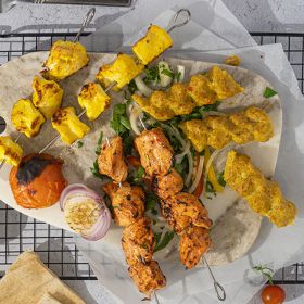 Mix Chicken Bbq Platter Medium