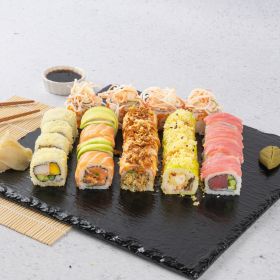 Mixed Cooked Sushi