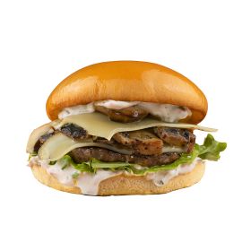 Swiss Mushroom Burger
