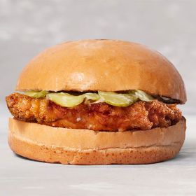 Korean Fried Chicken Burger