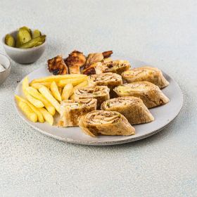 Spicy Chicken Arabic Shawarma