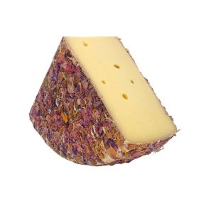 Sheep Cheese With Flowers