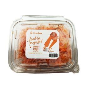 Grandiose Freshly Prepared Carrot Strips