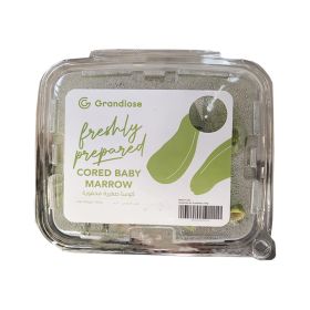 Grandiose Freshly Prepared Cored Baby Marrow