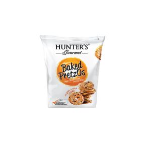 Hunters Gourmet Baked Pretzos With White & Black Sesame Seeds