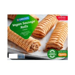 Greggs 4 Vegan Sausage Rolls - Grandiose.ae