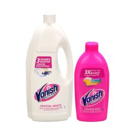 Vanish Stain Remover Crystal White + Colour Safe - Grandiose.ae