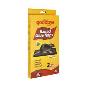 Habro Goodbye Baited Rat Glue Trap 2s