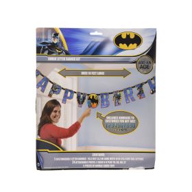 Amscan Batman Jumbo Add An Age Banner