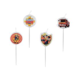 Amscan Fireman Sam Mini Candles