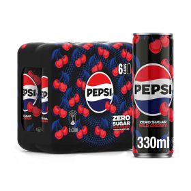 Pepsi Zero Sugar Wild Cherry 330ML