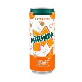 Mirinda Orange Extra Fizz Zero Sugar 330ml