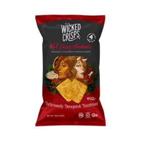 Wicked Crisps Red Curry Hummus Crisps